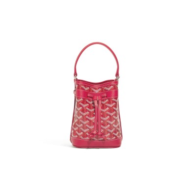 GOYARD PETIT FLOT MINI BUCKET BAG PEFLOTMINTY06CL07P (17.5*12*10cm)